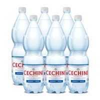 6x woda niskonasycona cechini muszyna wysokozmineralizowana 1,75l kaucja