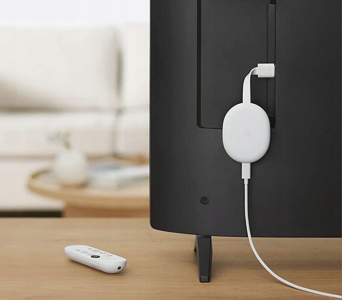 Odtwarzacz multimedialny SMART TV stick GOOGLE Chromecast 4K ANDROID zdjęcie 8