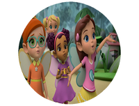 Opłatek na tort Kuchciwróżki