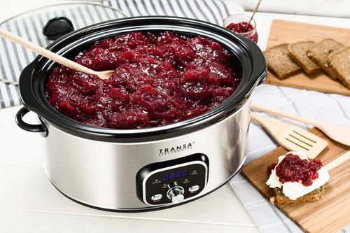 WOLNOWAR Garnek ceramiczny z PROGRAMATOREM SlowCooker TRANSA 4,5L 280W na Arena.pl