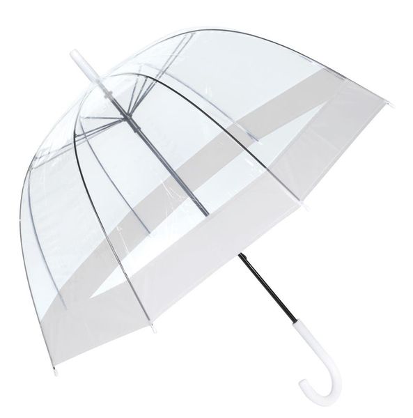 Parasol HONEYMOON, biały, transparentny zdjęcie 1