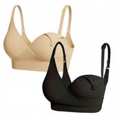 ZESTAW BIUSTONOSZY CIĄŻOWYCH DO KARMIENIA STANIKI BEZSZWOWE BELLA XL