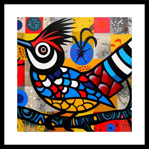 Plakat 40x40cm Ptak Na Wznak na Arena.pl
