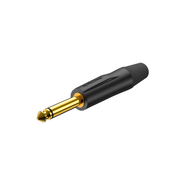 Wtyk typu Jack 6.3mm mono Roxtone PJ2X-BG zdjęcie 1