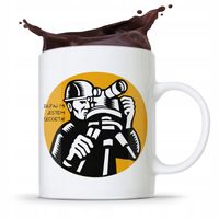 Kubek Prezent Dla Geodety Zaufaj Mi! Z Nadrukiem Ze Zdjęciem