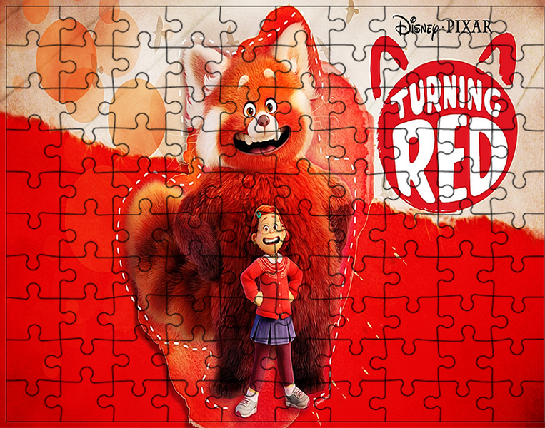 Puzzle Turning Red - To nie wypanda zdjęcie 1