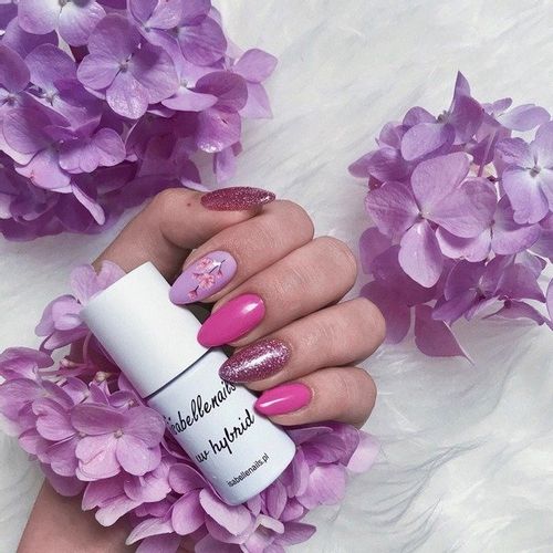 352. Glitter Pink Lakier hybrydowy na Arena.pl