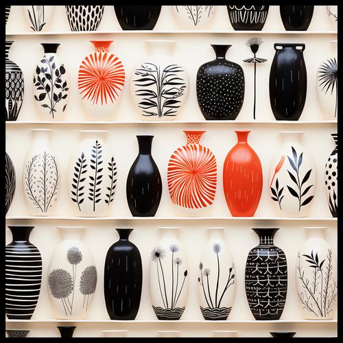 Plakat 60x60cm Gliniana Harmonia na Arena.pl