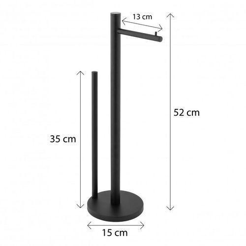 Stojak na papier toaletowy uchwyt wieszak wc zapas na Arena.pl