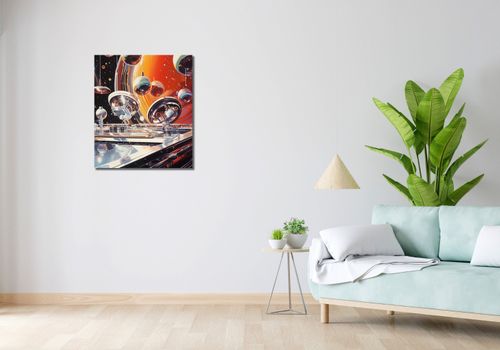 Obraz 60x70cm Orkiestra Sfer na Arena.pl