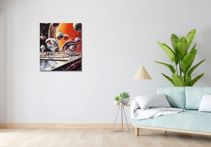 Obraz 60x70cm Orkiestra Sfer zdjęcie 2