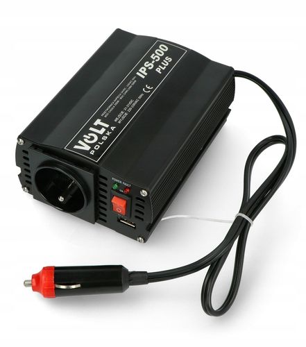 Przetwornica VOLT IPS 500 PLUS 24/230V USB 2A 350 W na Arena.pl