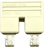 Wago mostek 2 - torowym z izolacją jasnoszary 2016-402 1szt