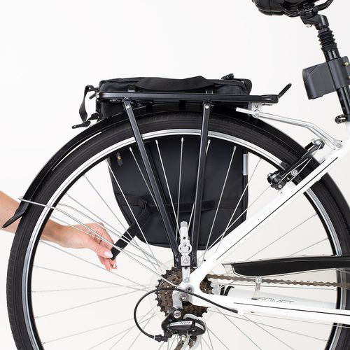 Torba Na Rower 3W1 - Sakwa Rowerowa Na Bagażnik 65L Plecak Torba Na Ramię na Arena.pl