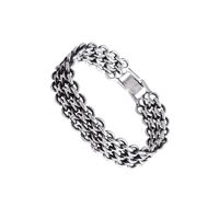 szeroka bransoletka męska(b22/men/62ag cz.)19cm