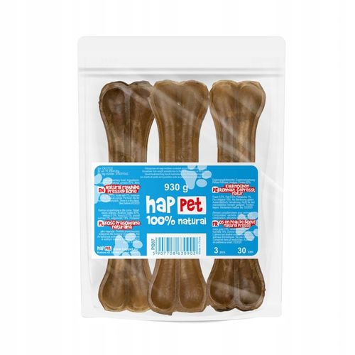 Kość dla psa naturalna prasowana wołowa 30cm na Arena.pl