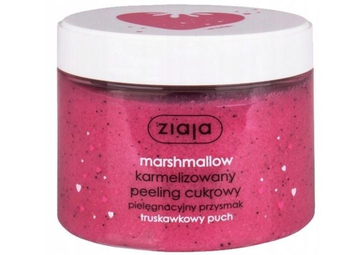 ZIAJA PEELING CUKROWY DO CIAŁA MARSHMALLOW 300ML zdjęcie 7