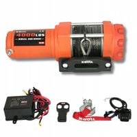 Wyciągarka linowa 4000lb syntetyk Wciągarka elektryczna samochodowa 1818kg