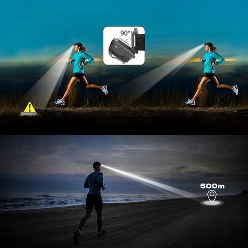 MOCNA LATARKA CZOŁOWA 1000lm 10W CZOŁÓWKA 6 TRYBÓW AKUMULATOR 500m ZOOM MOC na Arena.pl