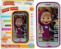 SMARTFON SMART PHONE SMARTPHONE TELEFONIK DOTYKOWY LALKA MASHA MISZA+ SMYCZ