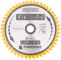 Tarcza WIDIOWA Do Drewna Piły Piła 255 x 30 mm 48Z/PM0898