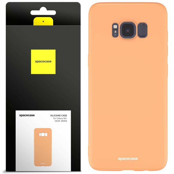 Spacecase Silicone Case Galaxy S8+ Orange zdjęcie 1