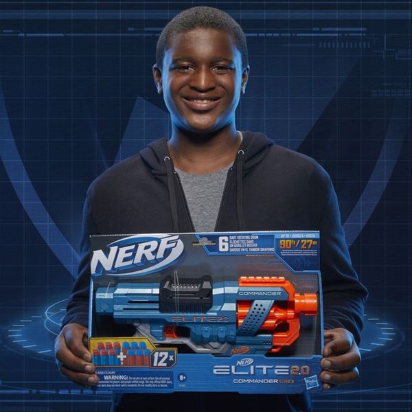 HASBRO NERF ELITE 2.0 BLASTER COMMANDER RD-6 E9485 zdjęcie 2