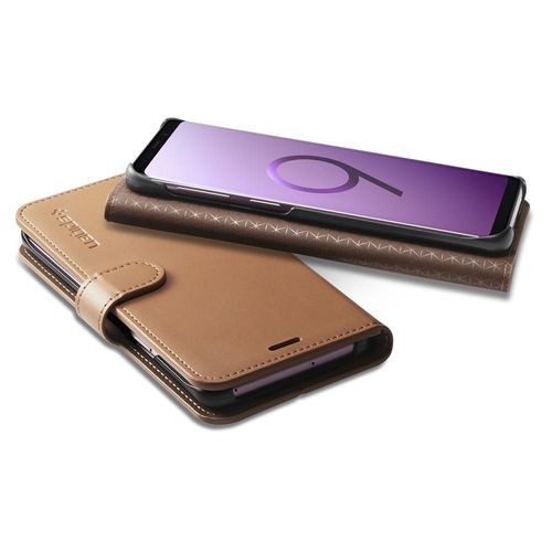 SPIGEN WALLET S GALAXY S9+ PLUS COFFEE BROWN na Arena.pl