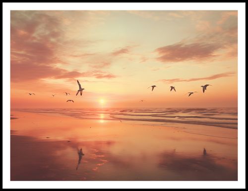 Plakat 100x75cm Spokojna Przystań na Arena.pl