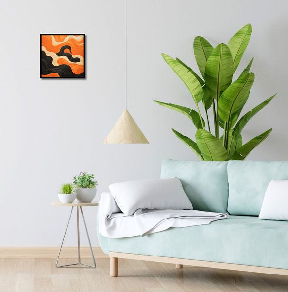 Plakat 30x30cm Dzień spotyka Noc zdjęcie 4