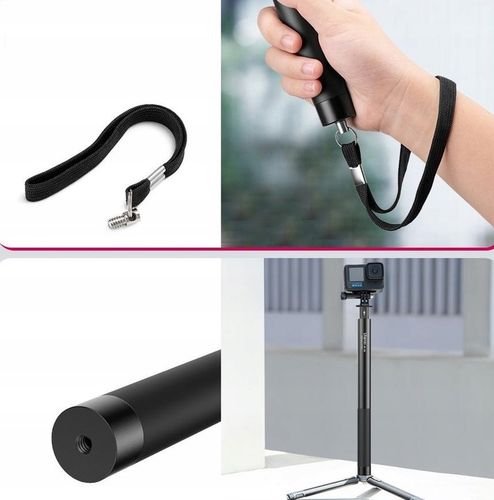 Uchwyt Monopod Grip Selfie Stick 1210 mm ULANZI do GoPro SJCAM DJI Insta360 na Arena.pl