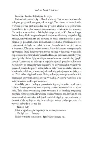 Nieocalony. Tadeusz Borowski. Biografia na Arena.pl