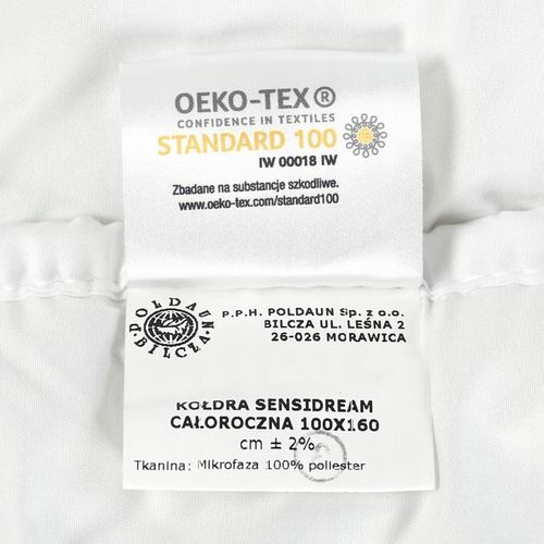 Kołdra 100x160 cm całoroczna + poduszka 40x60 cm na Arena.pl