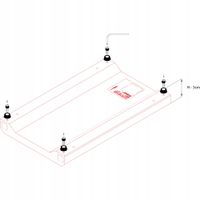 Hyperbar Wabi Kusa/Terrarium Gumowe nózki