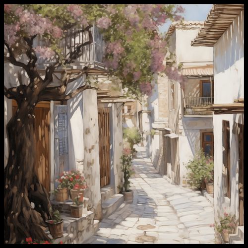 Plakat 60x60cm Urok Starego Miasta na Arena.pl