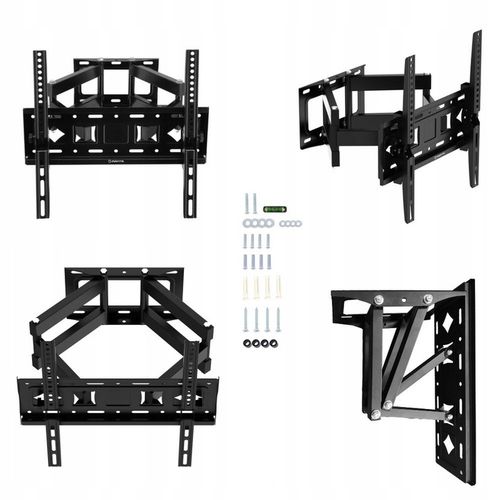 UCHWYT DO TELEWIZORA TV ŚCIENNY WIESZAK 26-75 CALI ŚRUBY POZIOMICA na Arena.pl