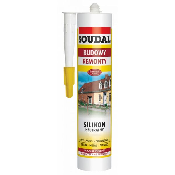 SILIKON NEUTRALNY BIAŁY 280ML - SIL N SO BI zdjęcie 1