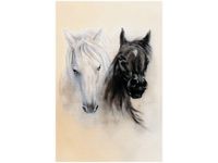 40X60CM BLACK&WHITE OBRAZ