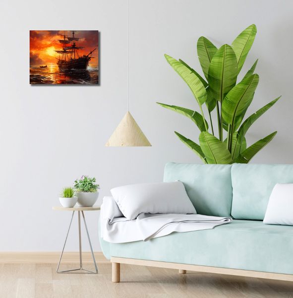 Obraz 40x30cm Ogień na Wodzie zdjęcie 2