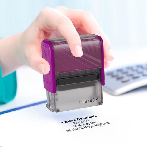 PIECZĄTKA TRODAT 8912 DO 6 LINII FIRMOWA IMIENNA BIUROWA PROJEKT + GUMKA na Arena.pl