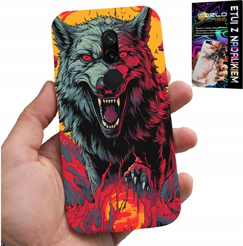 ETUI DO XIAOMI REDMI 8 - WILK WILKI WATAHA SUPER WZORY CASE + SZKŁO na Arena.pl