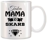 KUBEK Z NADRUKIEM ŚMIESZNY PREZENT DLA MAMY URODZINY IMIENINY DZIEŃ MATKI