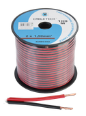 KAB0392 Kabel glosnikowy CCA 1.5mm 1metr czarno-c