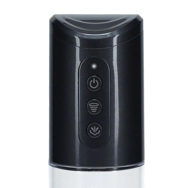 Hyperpump - Rechargeable Penis Pump - Gun Metal zdjęcie 6