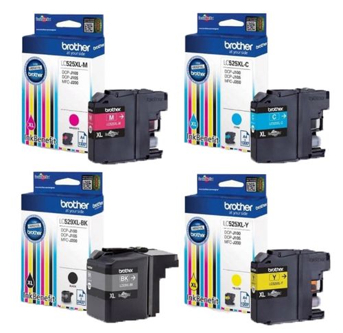 4x Tusze BROTHER DCP-j105 j100 Oryginalny Zestaw Tuszy tonerów oryginalnych na Arena.pl