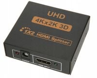 SPLITTER HDMI 1x2 ROZDZIELACZ 4K*2K ULTRA HD 4K
