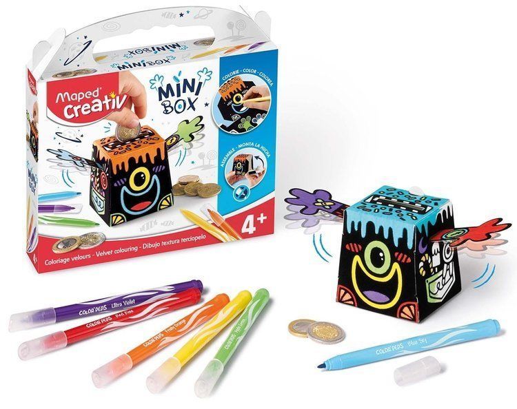 MINIBOX AKSAMITNA SKARBONKA MAPED CREATIVE 3154149070138 zdjęcie 6