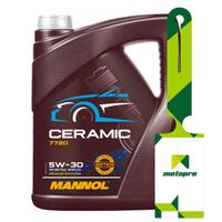 MANNOL 5W30 Ceramic 5L - Olej ceramiczny + ZAWIESZKA GRATIS!