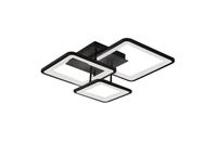 Plafon lampa LED sufitowa kwadrat metalowa AT88-3SL-Black