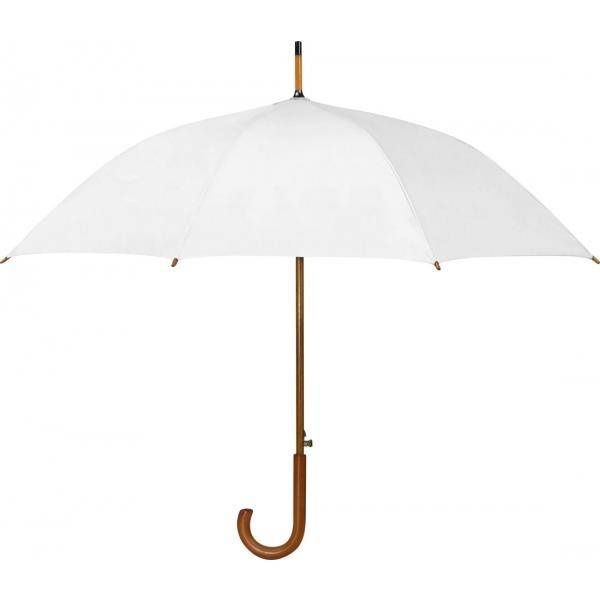 Parasol automatyczny HASSELT Biały zdjęcie 3
